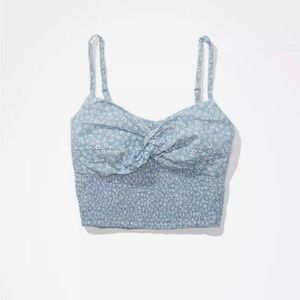 Large cropped tank top